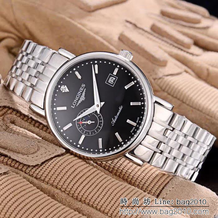 LONGINES浪琴 經典大三針 全自動機械 精品男士腕表 WSS1092